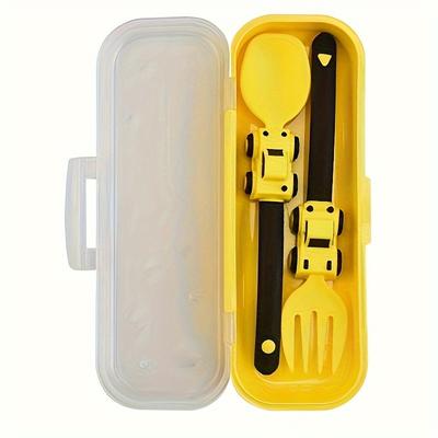 TEMU ' Fun Cartoon-themed Utensil Set - Durable Pp For - , Halloween, Christmas, Easter, Thanksgiving, Graduation Image