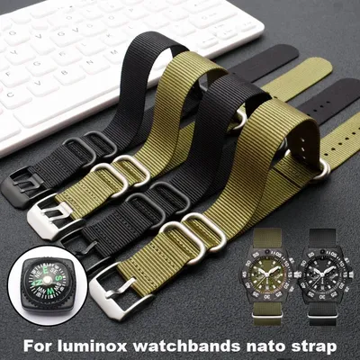 Nylon-Uhrenarmband, 22 mm, 23 mm, wasserdicht, Sport für Luminox-Uhrenarmbänder, Nato-Armband, Image