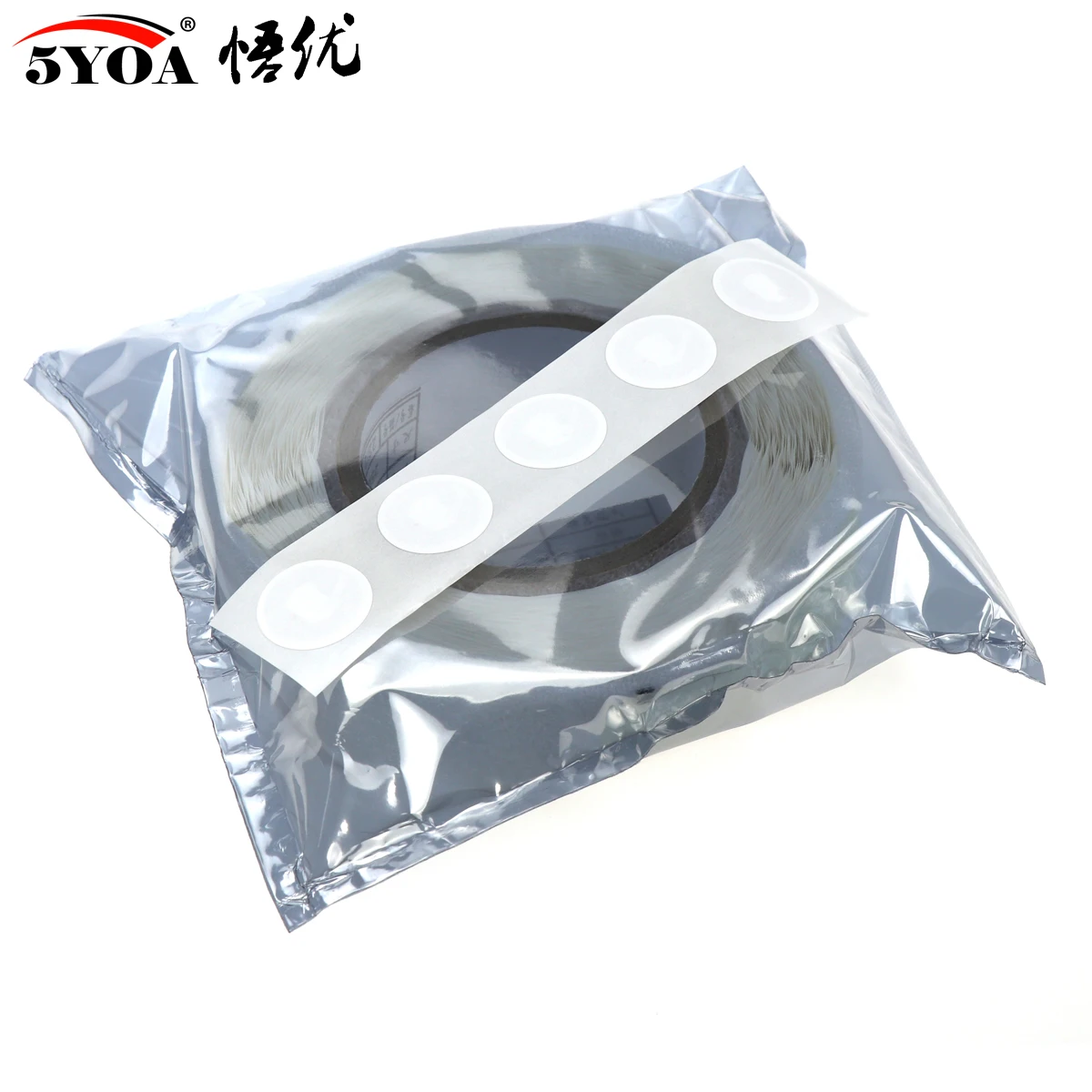 5YOA 10/30/50 Stück NFC-Tag NFC215-Etikett 215 Aufkleber Tags Abzeichen Etikettenaufkleber 13,56 MHz für Verknüpfungen zur persönlichen Automatisierung Image