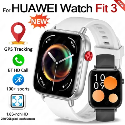 Für Huawei FIT 3 Neue Mode Frauen Smart Uhr 1,83 zoll Bluetooth Sprechen Herzfrequenz Blut Image