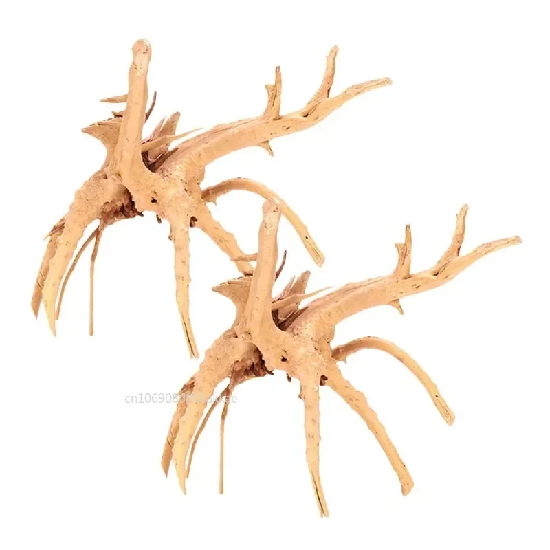S/M/L Aquarium versunkene Holzdekoration Treibholz für Aquarium Reptil Schlange Spinnen Rinde Tier Handwerk Tiere Verzierungen Baum Image