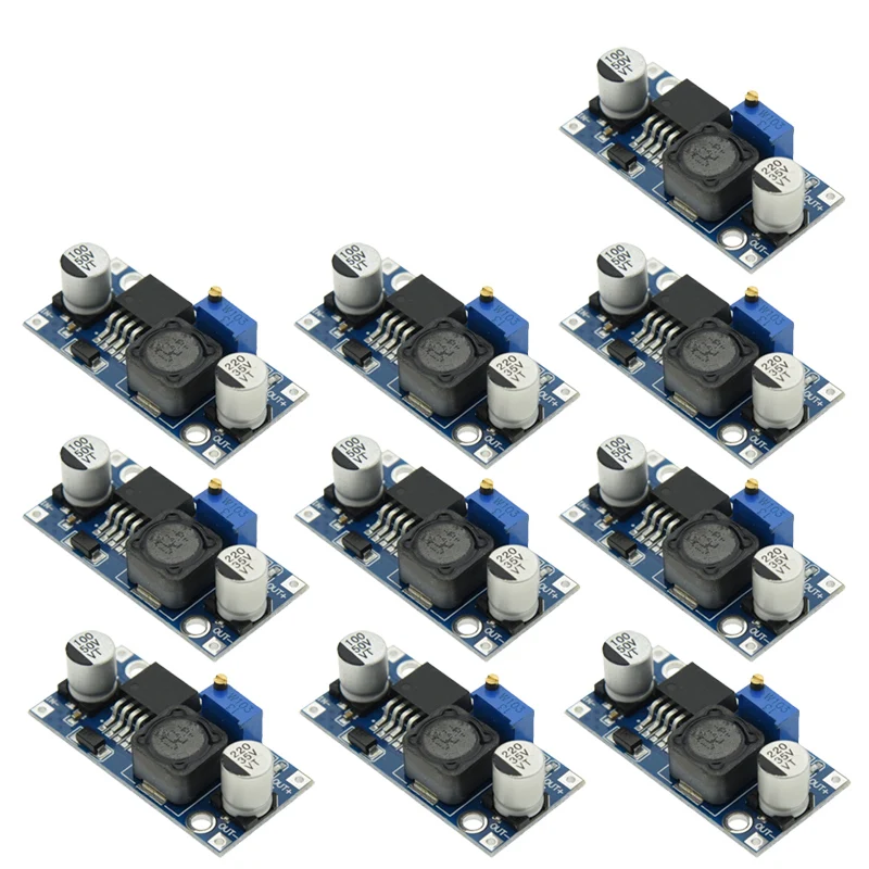 1-10PCS DIP DC-DC Buck Converter Step Down Modul LM2596 Netzteil Ausgang 1,25 V-30V Image