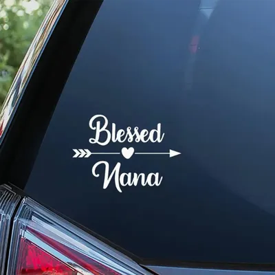 1pc gesegnet nana lustige Wohn accessoires Wandbild Wohnzimmer Schlafzimmer Wandt attoo Wohnkultur Image