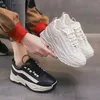 Sport neu in Turnschuhen Frau Schuhe hoch auf Plattform Walking billige koreanische Sportschuhe für