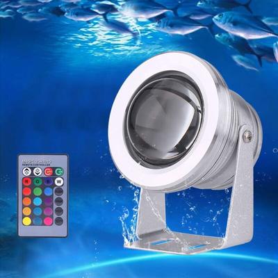 LED-Tauchflutlicht, IP67 wasserdichte RGB-Unterwasserbeleuchtung, 10-W-LED-Flutlicht für die Image