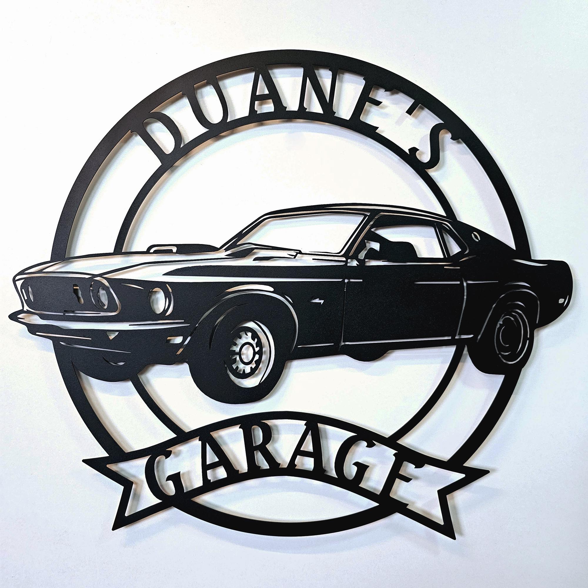 Cartello Ford Mustang Fastback del 1969, Garage Mustang, Mustang Shelby, Decorazioni Mustang, Accessori Mustang, Mustang 69, Regalo Mustang, Fastback