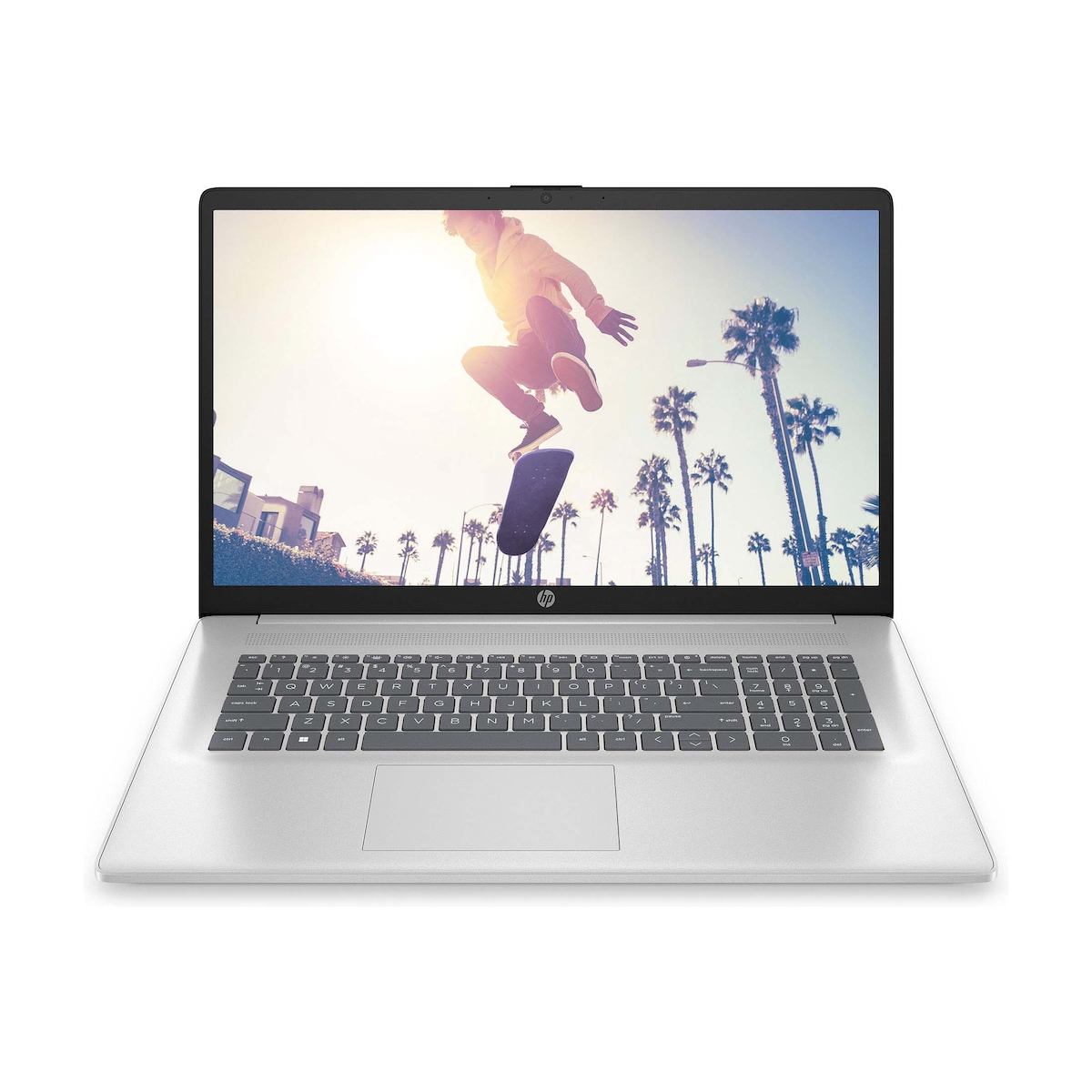 HP 17 (Natural Silver, 17,3" Full-HD, Intel® Core™ 5 120U, 8 GB RAM, 4 TB SSD) mit Windows 11 Pro Image