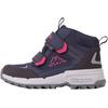 Winterboots KAPPA, Damen, Gr. 27, blau (navy, pink), Synthetik, sportlich, Schuhe, Snowboots, Winterstiefel, Winterschuhe, wasserdicht