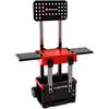 Spielwerkbank HAPPY PEOPLE "EINHELL Kids E-Case", rot, Rollenspielzeug, KinderB:70cm H:95cm T:33,5cm, Kunststoff, mit Zubehör, B:70cm H:95cm T:33,5cm