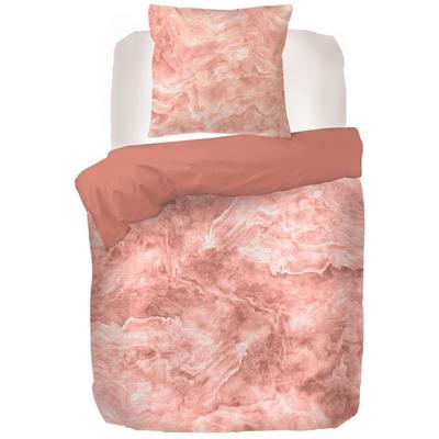 Bettwäsche KAYORI "Sophea", rosa, B/L: 135cm x 200cm, , Mako-Satin, B/L: 80cm x 80cm, Mako-Satin, Obermaterial: 100% Baumwolle, Bettwäsche, 100% reiner Bio-Baumwoll-Satin Image