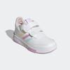 Klettschuh ADIDAS SPORTSWEAR "TENSAUR HOOK AND LOOP", Gr. 33, bunt (cloud weiß, almost blau, bliss lila), Synthetik, Textil, sportlich, Schuhe