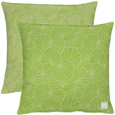 Kissenhülle APELT "3961" Gr. 1, grün (hellgrün), B:41cm L:61cm, Polyester, Polyester, Kissenbezüge, Wendekissenhülle ohne Füllung Image