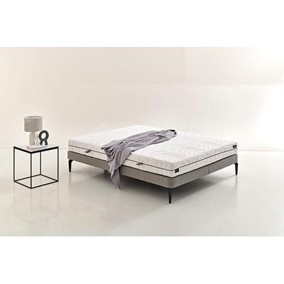 Taschenfederkernmatratze YATAS BEDDING "Royal Duo 7 Slim, Matratze 90x200, 140x200 cm & weitere Größen", weiß, B:180cm H:18cm L:200cm, Bezug: 100% Polyester. Steppfüllung: 100% Polyester, Matratzen, 7-Zonen, H2 / H3, Wendematratze, ergonomisch,... Image