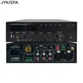 Amplificatore di potenza compatibile Bluetooth Amplificatore di potenza audio wireless da 60 W 100 V 70 V 4-16ohm Sistema musicale digitale con scheda TF USB