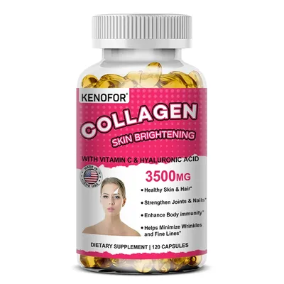 Vital Vitamins Collagen - Biotin, Hyaluronic Acid, Vitamin C - Collagen for Women - Anti-Aging Hair,