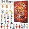 2024 Soccer Advent Calendar Box Football Christmas Countdown Calendar Sports Football Surprise Gifts