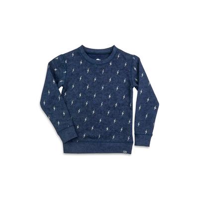 Appaman Boys' Revel Crewneck Sweatshirt - Little Kid, Big Kid - Washed Navy