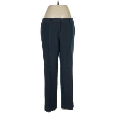 Tahari Dress Pants - Mid/Reg Rise: Blue Bottoms - Women's Size 6