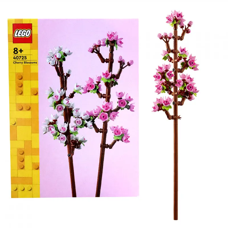 LEGO 40725 Sakura Creative Series Unisex-Bausteine, Lernspielzeug für Kinder, Neujahrsgeschenk Image