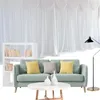 3 m x 3 m eleganter drapierter Vorhang für Fotostudios, drapierter Vorhanghintergrund, weißer