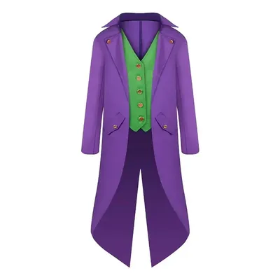 Mittelalterliches viktorianisches Kostüm Smoking Gentleman Frack Gothic Steampunk Trenchcoat Gehrock Image