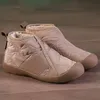 Stiefel Frau Schnee 2025, Trend Frau Schuhe Slip Auf Schuhe Frauen Plus Größe Plattform Stiefeletten Neue Stiefel Für Frauen Botas Mujer
