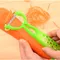 Edelstahl neue 1pc Multifunktion reibe Schäler Küche Gemüse Karotten Gadgets Obsts chäl messer Doppelkopf Draht Hobel