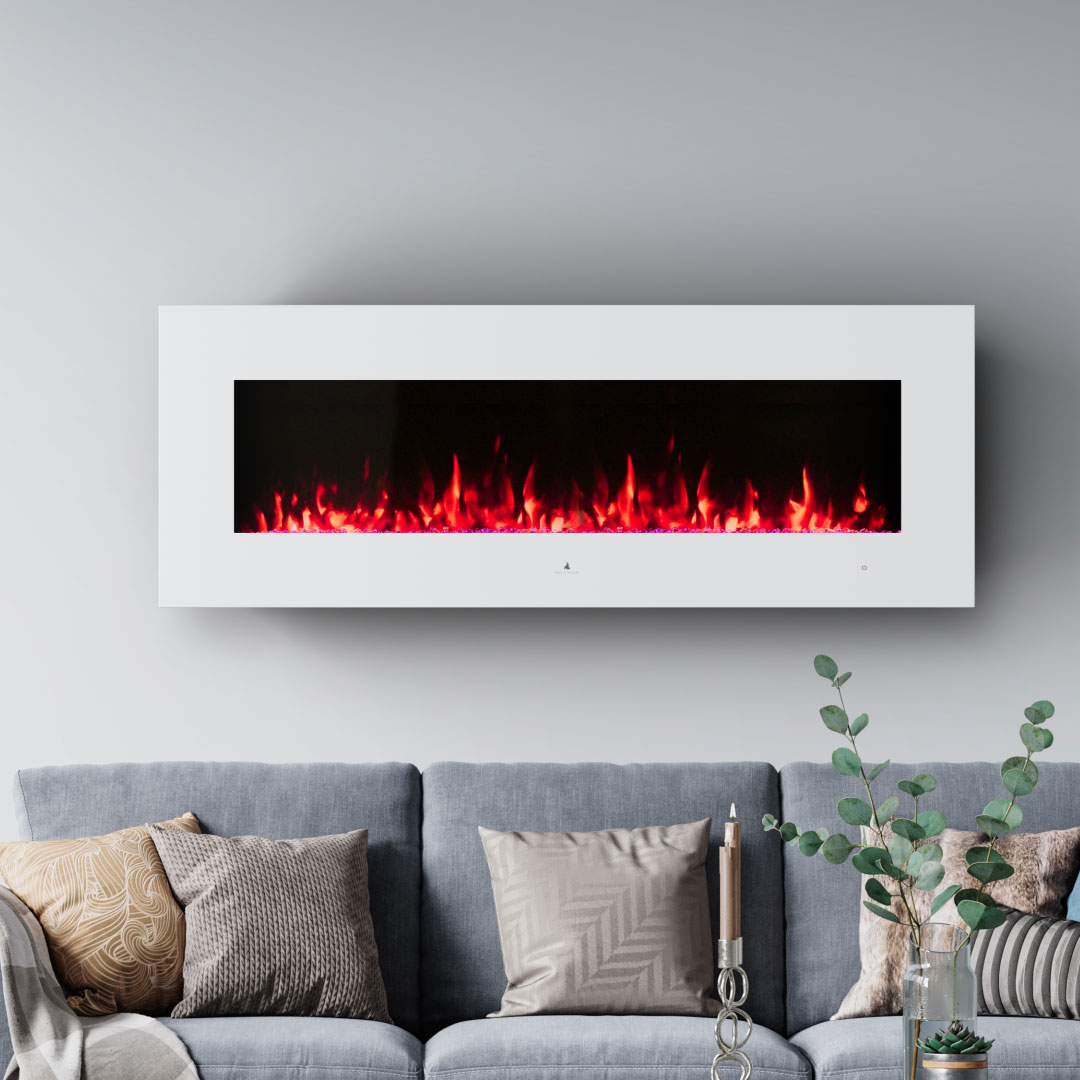 Noble Flame EVOKE 1380 Weiß [Elektro Wandkamin]