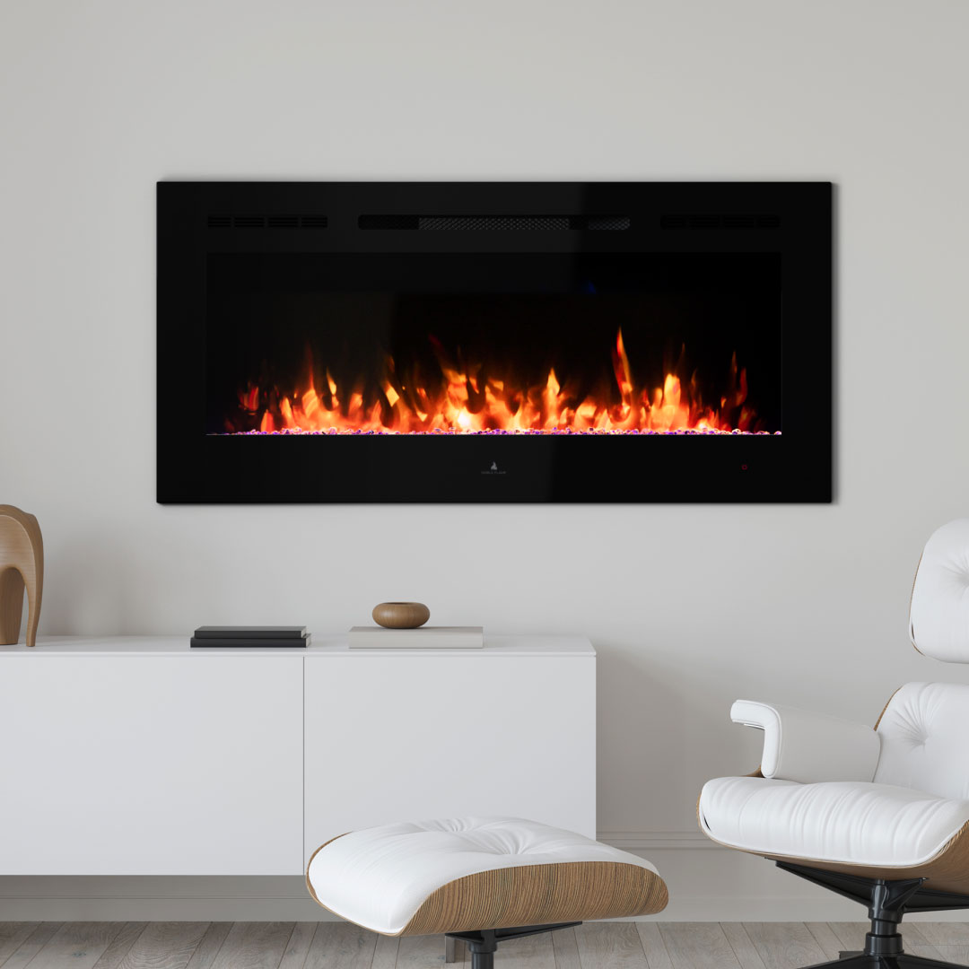 Noble Flame PRESTIGE 1150 Schwarz [Elektrokamin Wandeinbau/wandhängend]