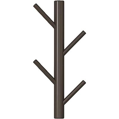 Wandgarderobe aus Holz zum Aufhängen – Astmuster – modern – vertikale Wandhalterung – für Hut – Image