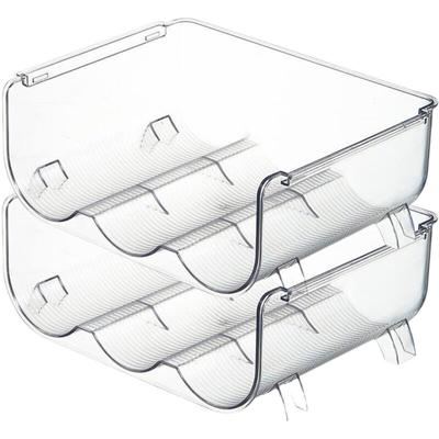 Aougo - Wasserflaschen-Aufbewahrungs-Organizer, 2 Stück, stapelbar, Küche und Organisation, Image