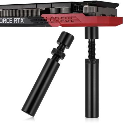 Dolaso - Verstellbarer Grafikkartenhalter, 2 Stück GPU-Halterung, Grafikkartenhalter, GPU-Halter 75 Image