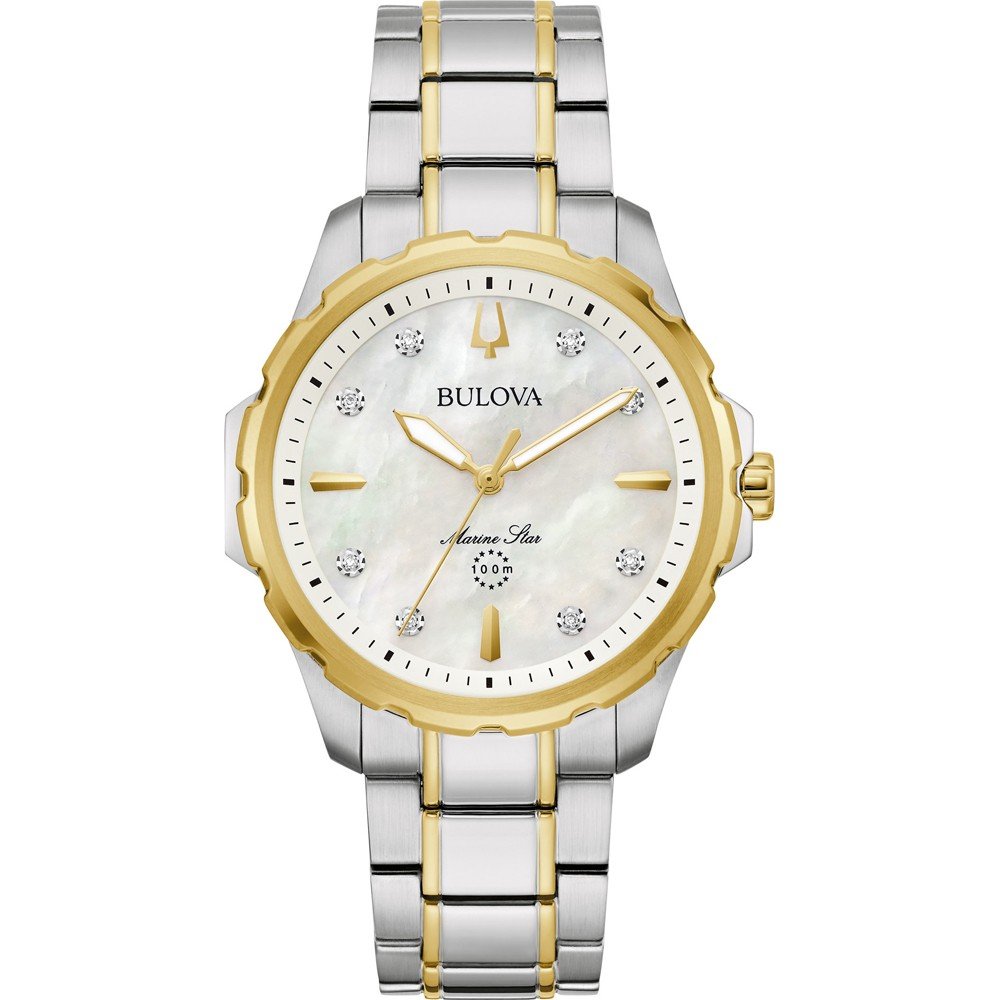 Bulova Marine Star Damenuhr Multicolor 98P227 Image