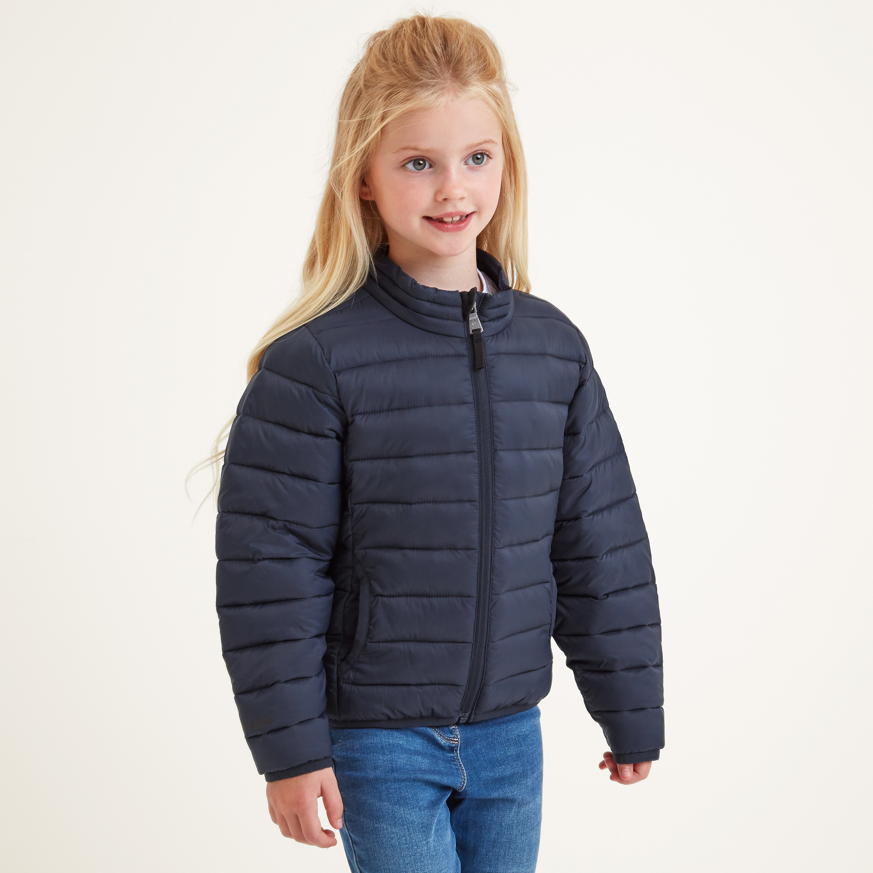 TOG24 Kids Unisex Gibson Insulated Padded Jacket Dark Indigo - Indigo Blue - Size 10-11Y | TOG24 Sale | Discount Designer Brands