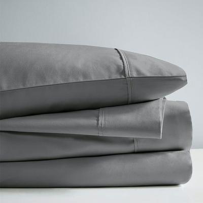 Smart Temperature Sheet Set, Queen, Charcoal