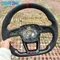 Volant en fibre de carbone Alcantara pour Audi, volant A3 2020-2024, Q3 2019-2024