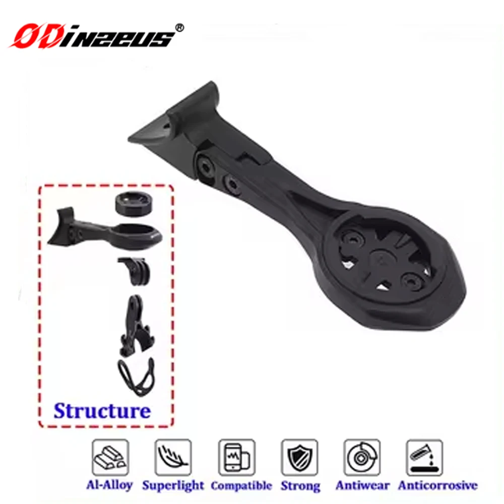 Integrierte Lenker-Computerhalterung, ohne Logo für Colnago C68, V4RS, CC.01, kompatibel mit GPS, Garmin, Bryton, Wahoo, Aluminiumlegierung