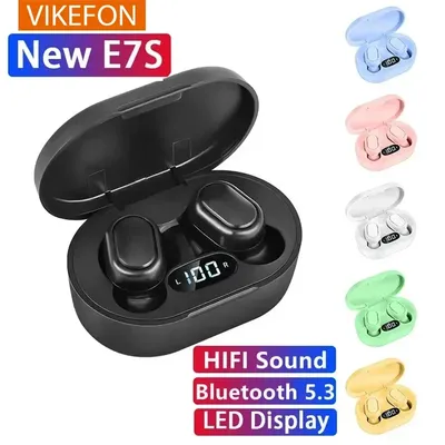 E7s tws drahtlose Kopfhörer Bluetooth-Kopfhörer steuerung Sport Headset wasserdichtes Mikrofon Musik Image