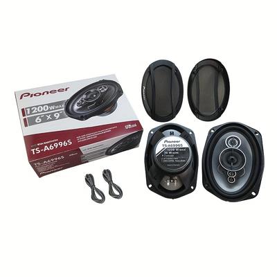 TEMU 2pcs 6x9 1200w Car , Auto Subwoofer Speakers