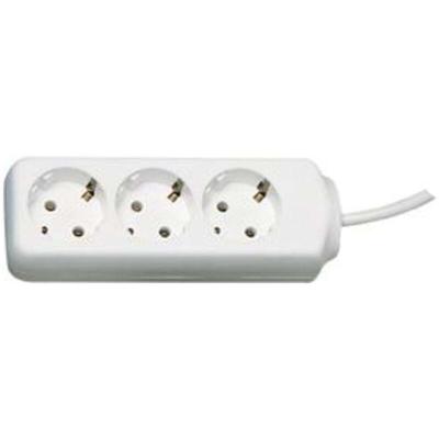 FP - rev 3-fach Steckdosenleiste H05VV-F 1,4 m weiß Elektrische Kabel & Leitungen Image