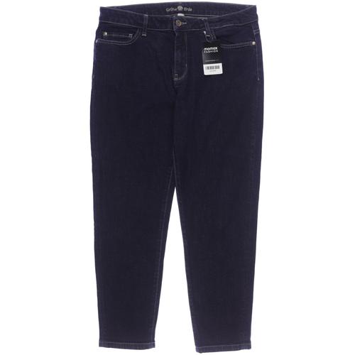 Grüne Erde Damen Jeans, Gr. 42, marineblau, Elasthan, Baumwolle