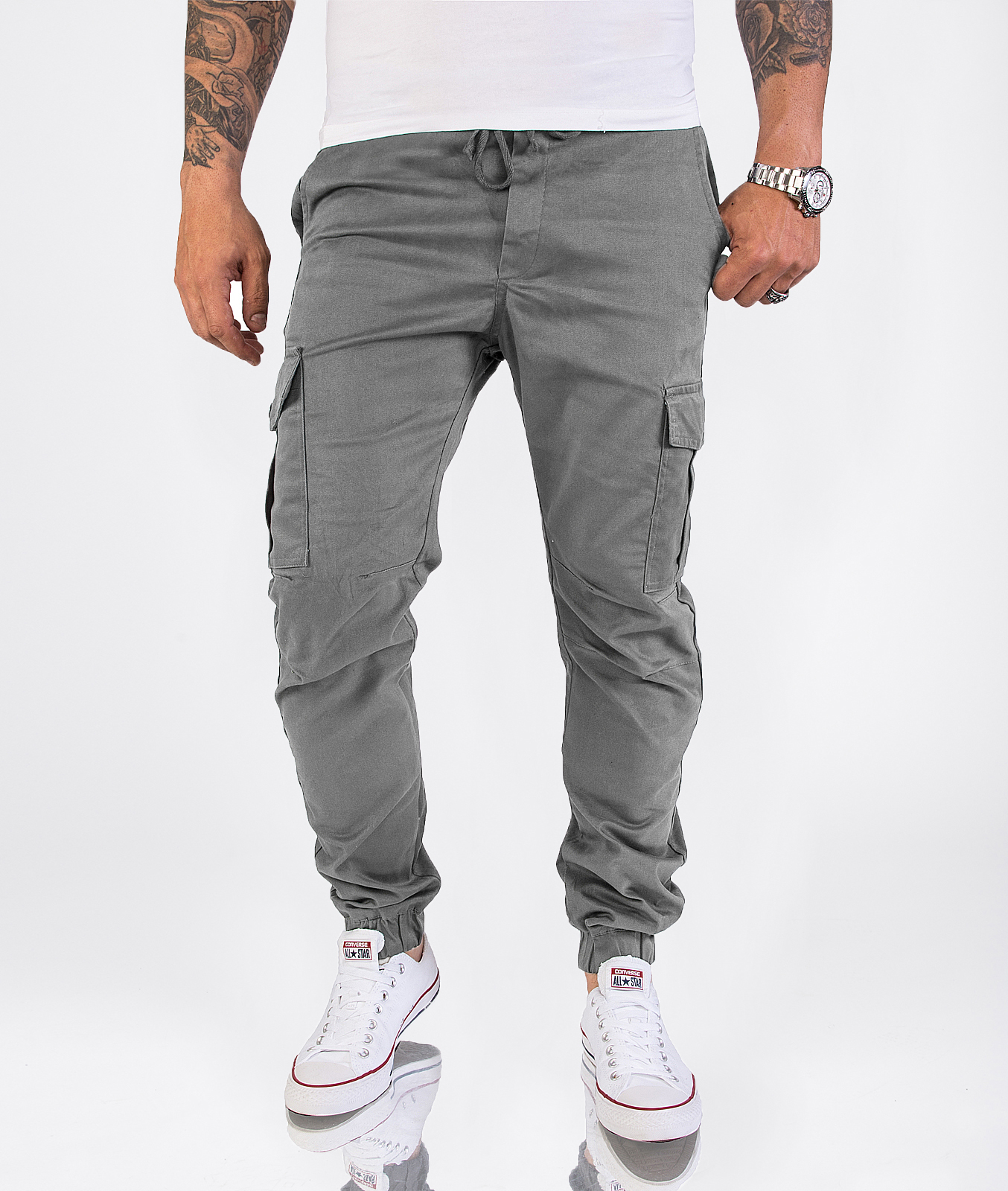 Rock Creek Cargohose Grau Image