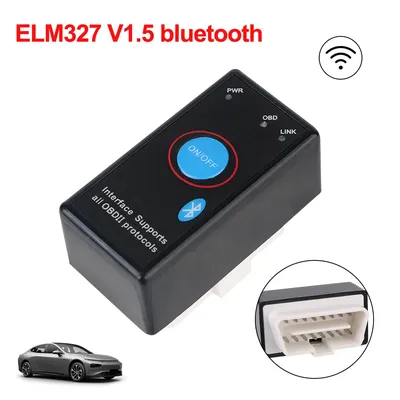 Car Accessories ELM327 Car Diagnostic Scanner Code Reader For IOS/Android OBD2 Interface Adapter