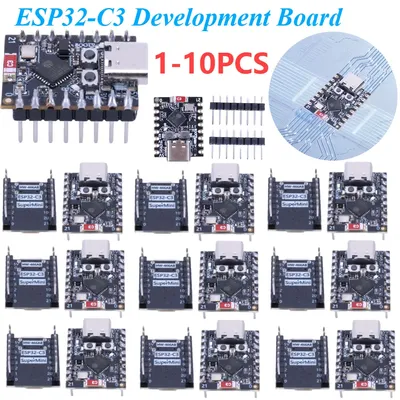 1-10PCS ESP32-C3 Development Board WiFi Bluetooth ESP32-C3 Supermini Development Board for Arduino