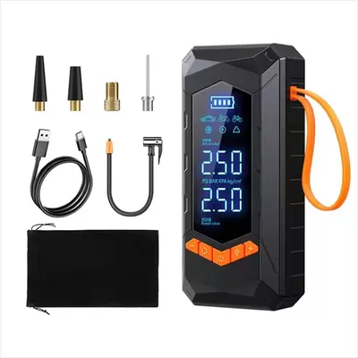 BUVAYE Wired/Wireless Air Pump Car Inflator Tire Pump Air Compressors & Inflators Portable Tire