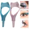 3-in-1 Eyelash Brush Curler Mascara Guard Reusable Upper Lower Eyelash Mascara Guard Eyelash Guide