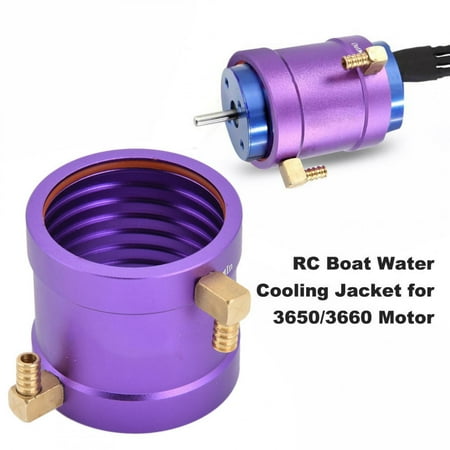 Motor Water Cooled Jacket Cooling Jacket Metal Wear Resistant 36mm Inner Diameter Easy Install Durable for 3650 3660 RC Boat Ship