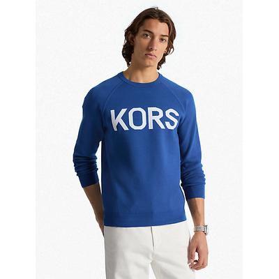 Michael Kors KORS Stretch Viscose Sweater Blue XL