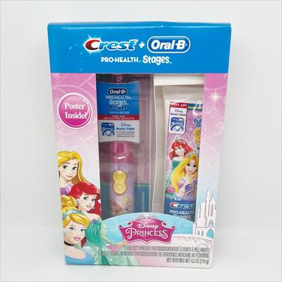 Disney Other | Crest & Oral-B Pro Health Stages Power Toothbrush Toothpaste Disney Princess | Color: Pink | Size: Os