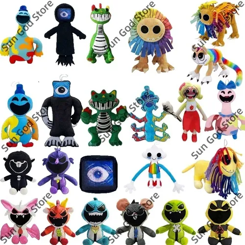 Nouveau cauchemar biches coquelicot 4 peluche poupée dessin animé doux mignon vert dinosaure grand Lion en peluche poupée chambre décoration peluche poupée